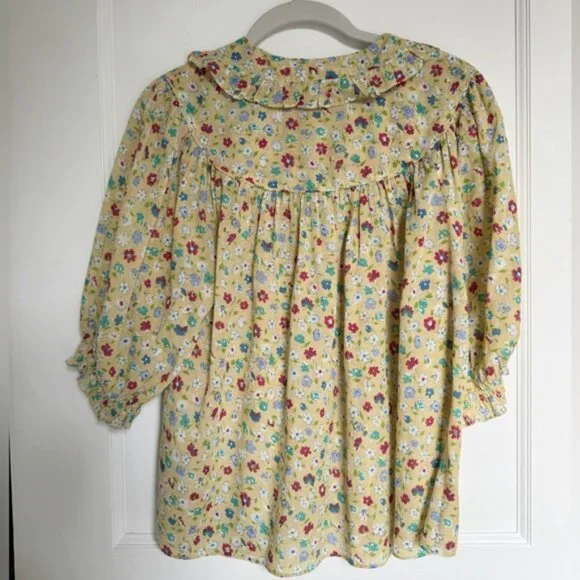 Size medium DÔEN Prairie Top - Tasha Garden Print - Picture 4 of 10